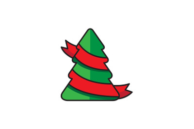 Twisted Tree Christmas Icon