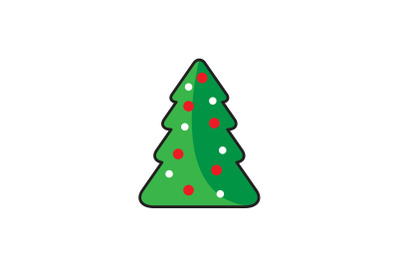 Decorated Tree Christmas Icon