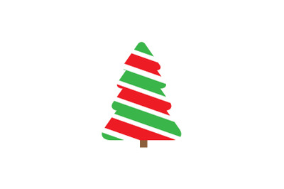 Spiral Tree Christmas Icon