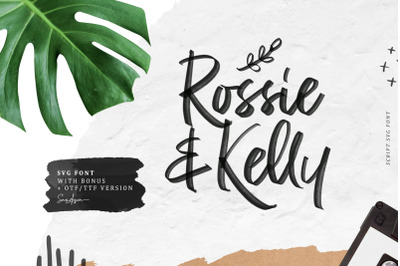 Rossie Kelly - SVG Font