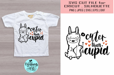 Cuter than cupid svg, valentine svg