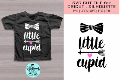 Little cupid svg, valentine svg