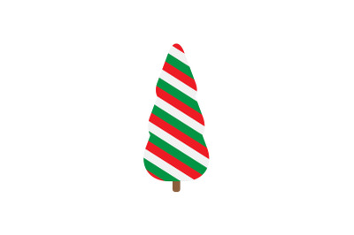 Trhee Stripes Pine Christmas Icon