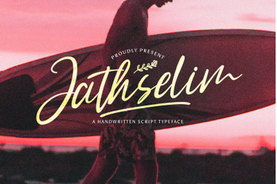 Jathselim - Handwritten Font