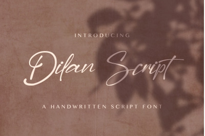 Dilan Script - Handwritten Font