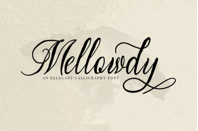 Mellowdy | A Calligraphy Script
