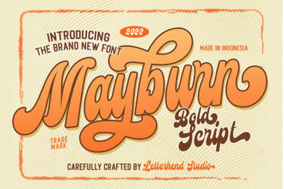 Mayburn - Bold Script