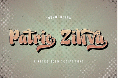 Patric Zihva - Retro Bold Script Font