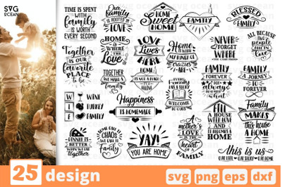 Family SVG Bundle