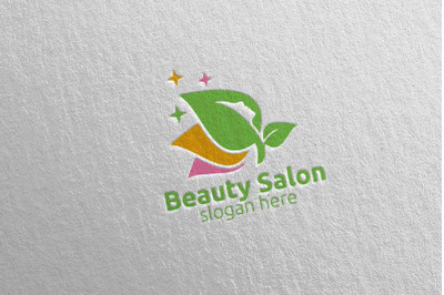 Natural Beauty Salon Logo 43