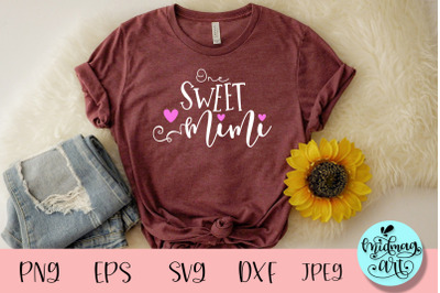 One sweet mimi svg, valentine svg