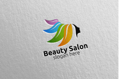 Natural Beauty Salon Logo 47