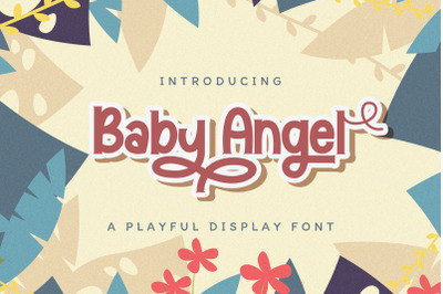 Baby Angel - Playful Display Font