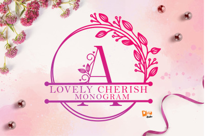 Lovely Cherish Monogram Font