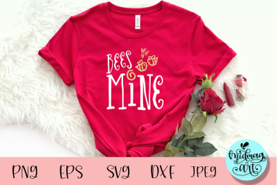 Bees mine svg, valentine svg