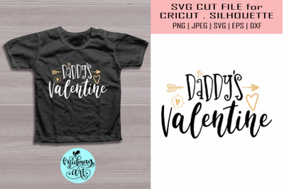 Daddy&#039;s valentine svg, valentine svg