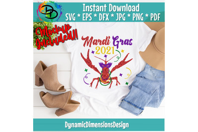 Crawfish svg, Mardi Gras svg, craw fish svg, crawfish shirt, Mardi Gra