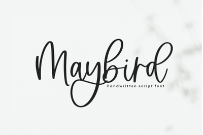 Maybird - Handwritten Script Font