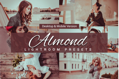 20 Almond Presets,Photoshop actions,LUTS,VSCO