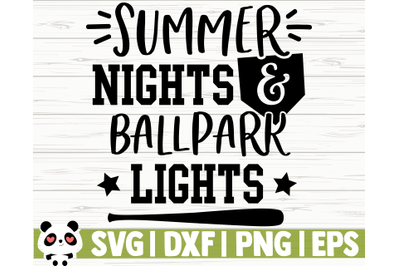 Summer Lights And Ballpark Lights