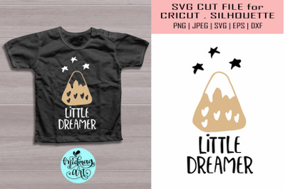 Little dreamer svg, funny baby svg