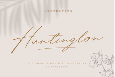 Huntington Signature Script