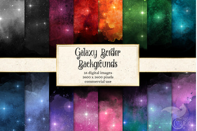 Galaxy Borders Digital Paper