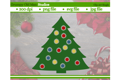 funny COVID-19 charismas tree cut file| coronavirus ornaments on tree