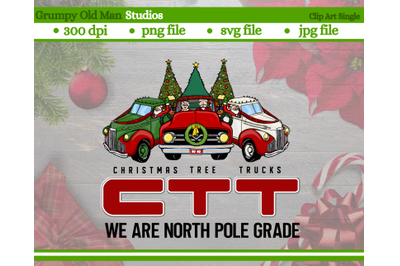 Christmas gmc spoof clip art | funny Christmas tree truck design