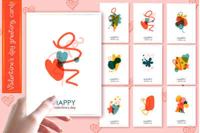 Valentine&#039;s day greeting cards