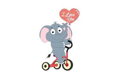 cute elephant animal cartoon