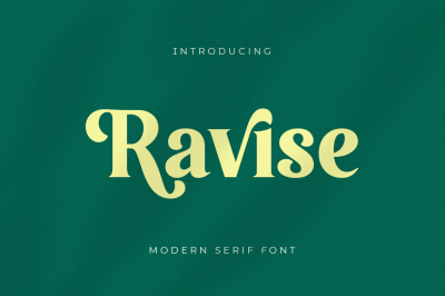 Ravise - Modern Serif