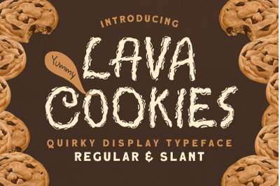 Lava Cookies - Quirky Display Typeface