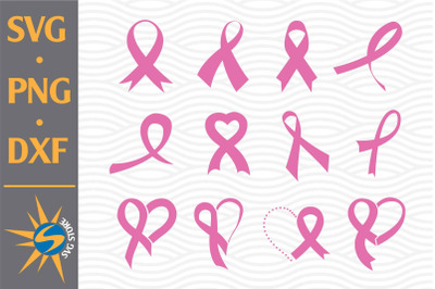 Ribbon Cancer SVG&2C; PNG&2C; DXF Digital Files Include