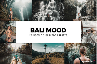 20 Bali Mood Lightroom Presets &amp; LUTs