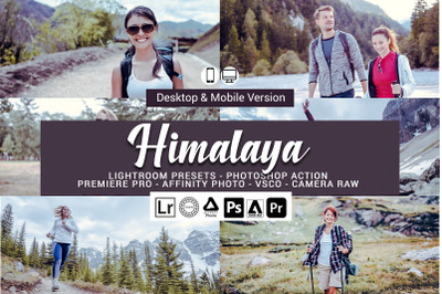 20 Himalaya Presets,Photoshop actions,LUTS,VSCO