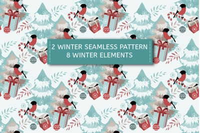 Winter patterns and elements