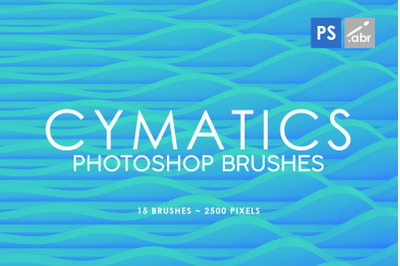 15 Cymatics Photoshop Stamp Brushes