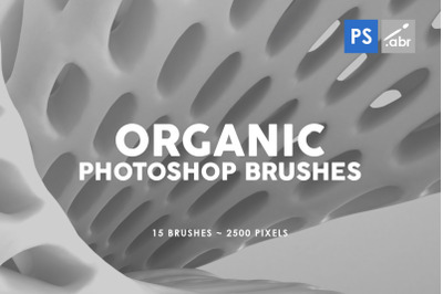 15 Organic Photoshop Stamp Brushes