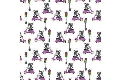 cute cat pattern