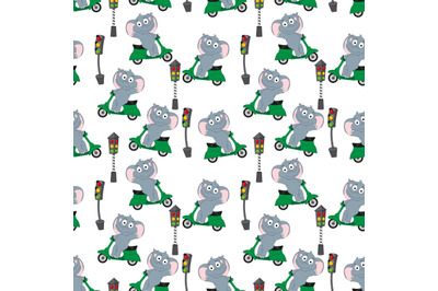 cute elephant pattern