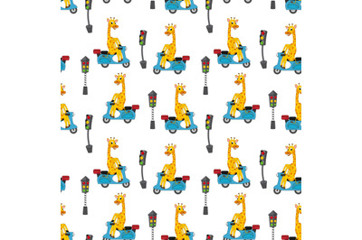 cute giraffe pattern