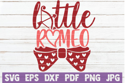 Little Romeo SVG Cut File