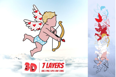 3D Valentine Cupid