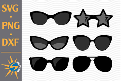 Sunglasses SVG, PNG, DXF Digital Files Include