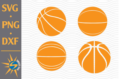 Basketball SVG, PNG, DXF Digital Files Include