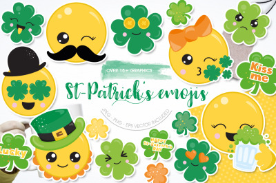 St. Patricks Emojis