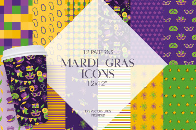 Mardi Gras Icons