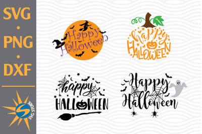 Happy Halloween SVG, PNG, DXF Digital Files Include