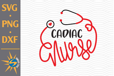 Cadiac Nurse SVG&2C; PNG&2C; DXF Digital Files Include